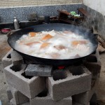 Súper wok de tocino