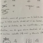 Notas sobre escritura Nàxī