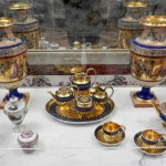 Juego de té y piezas de porcelana de 1775-1810